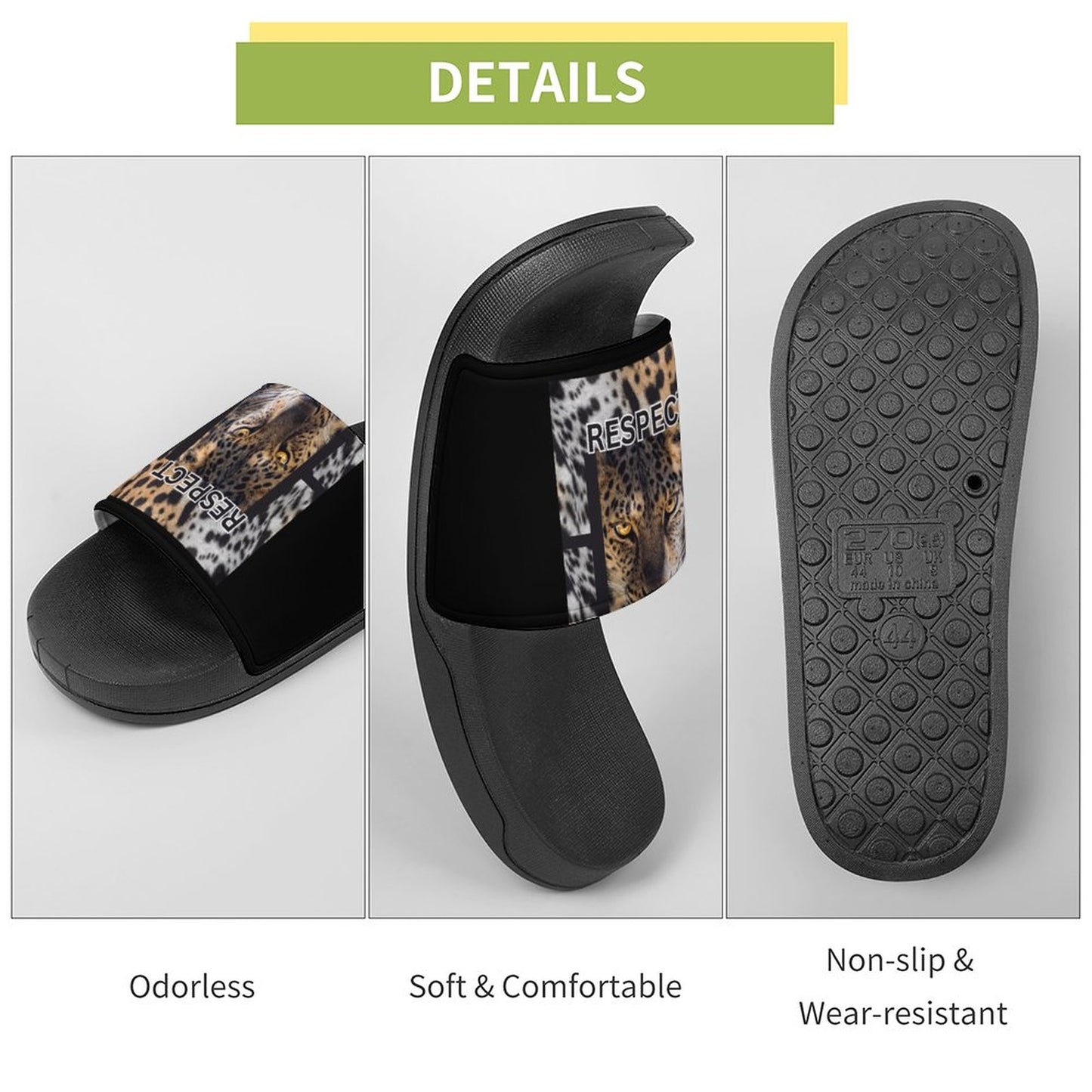 Personalized Casual UnisexPVC Slippers