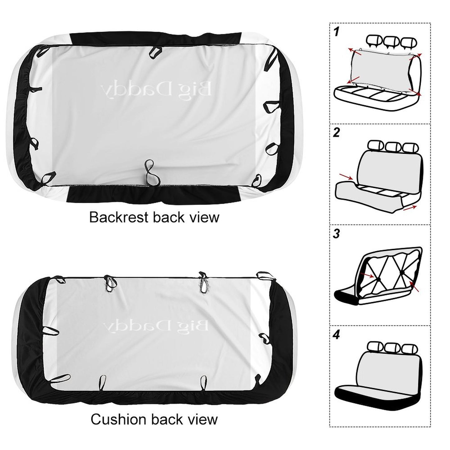 Back Seat Cover for Cars-BIG DADDY