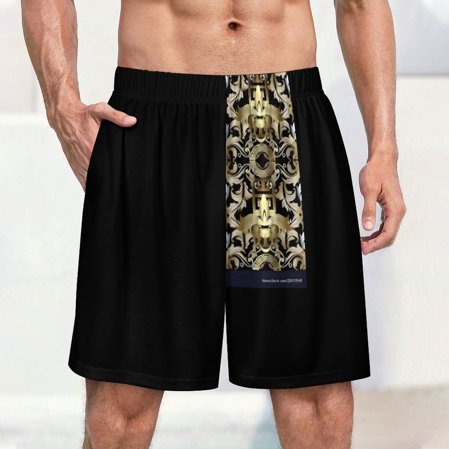 170gsm Pajama Shorts for Men(All-Over Printing)