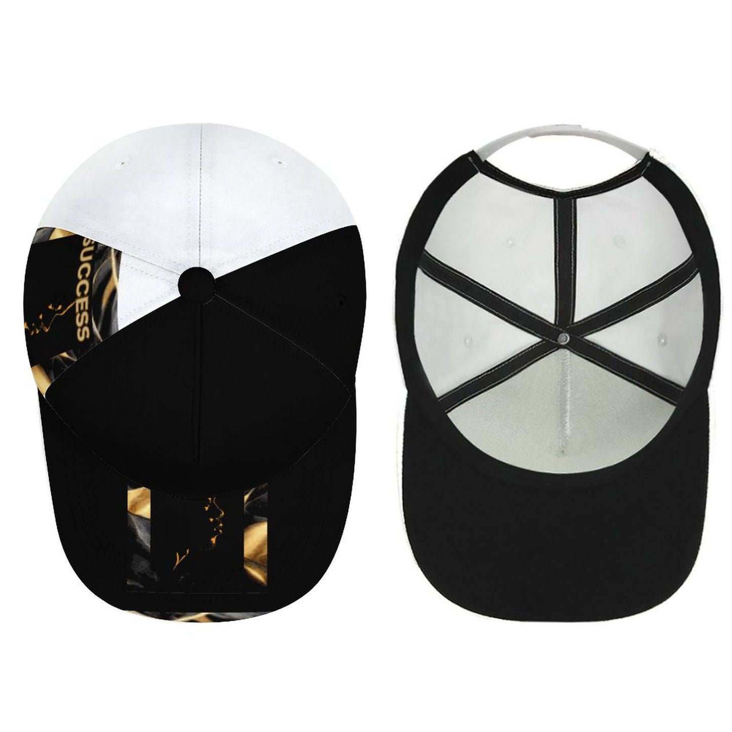 Bent Fitted Cap (All-Over Printing)