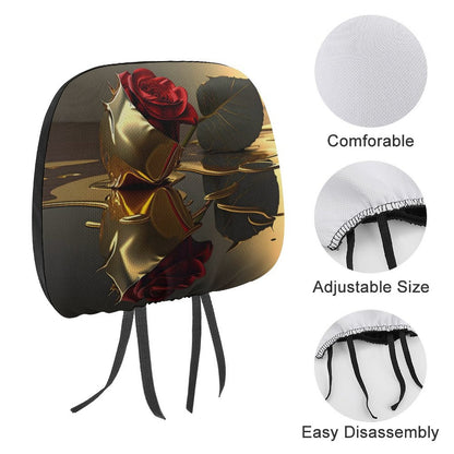 Custom Car Headrest Covers