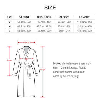 180gsm Adult Robes(All-Over Printing)