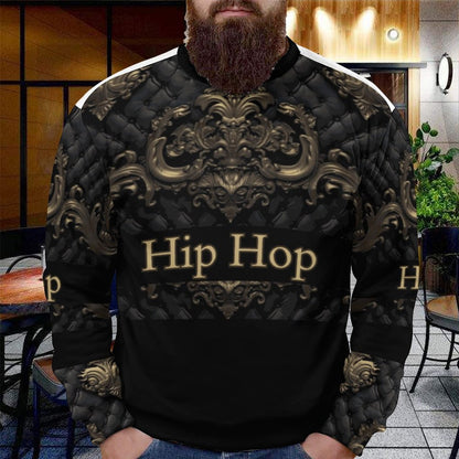 250gsm Round Neck Men's Sweatshirt 4T35 (All-Over Printing)