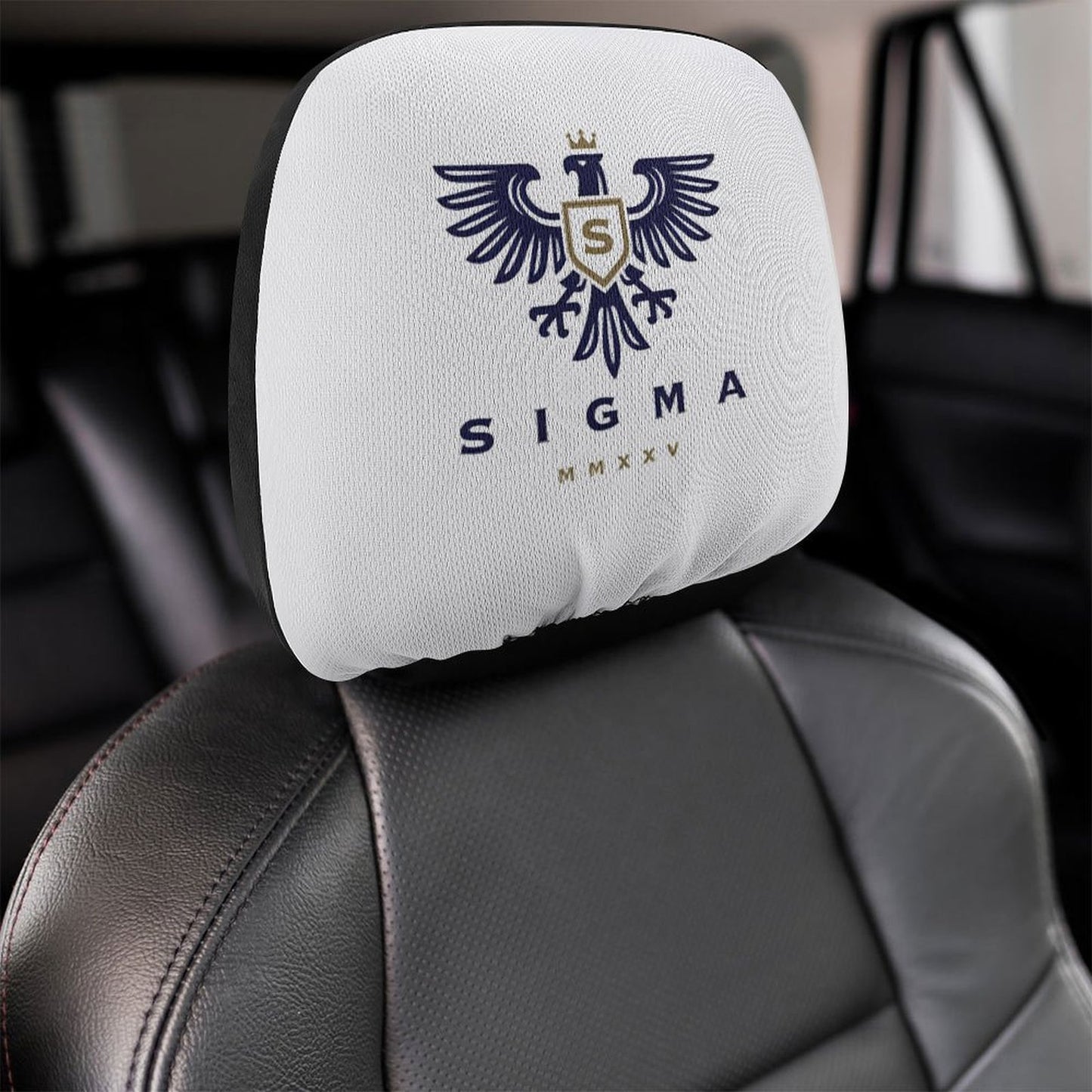 Custom Car Headrest Covers