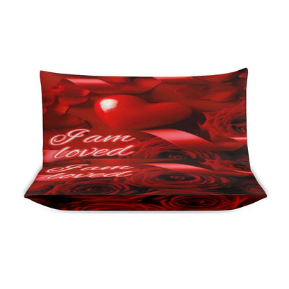 3-Piece Bedding Set-102"x90"/ 259x229cm (Dual-sided Printing)