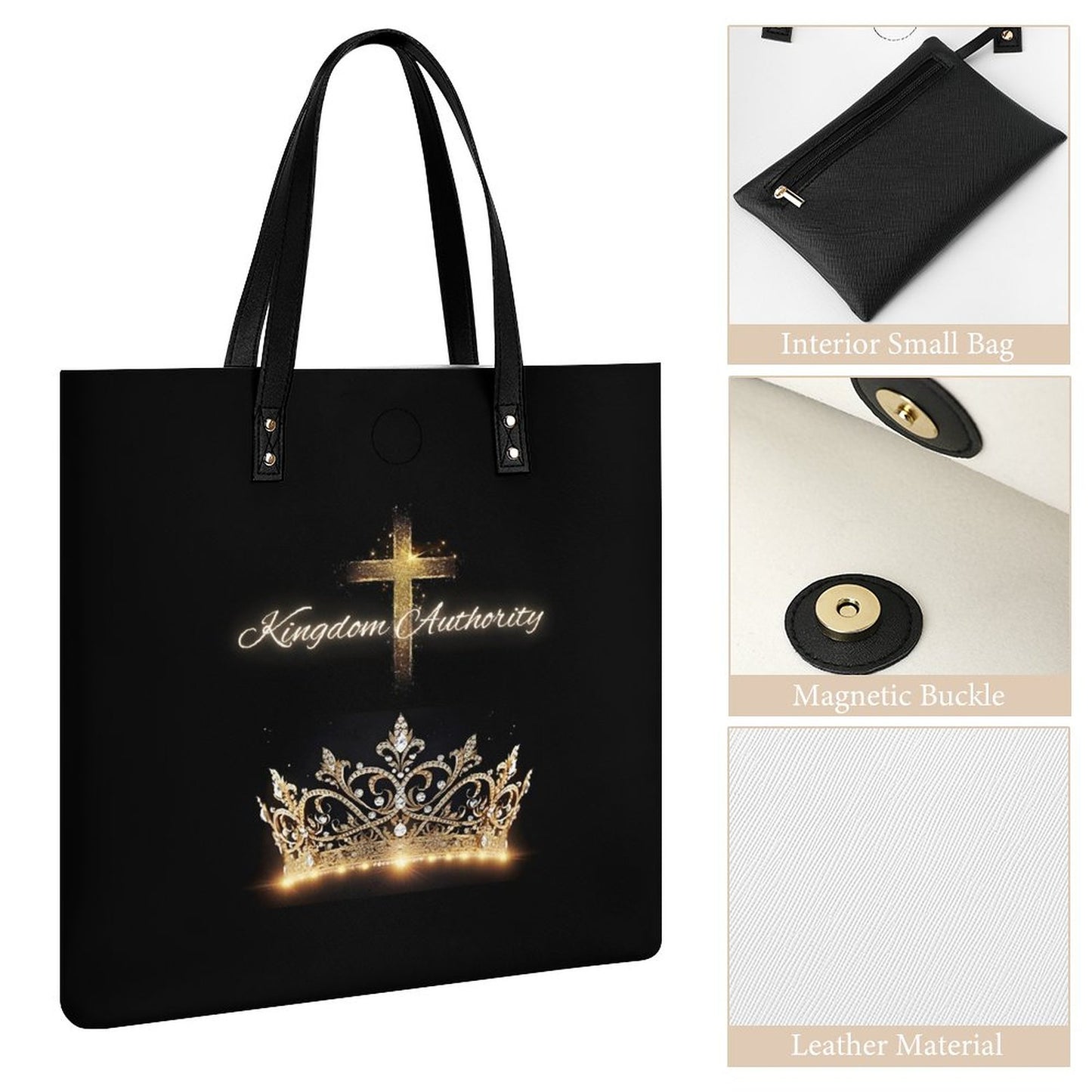 Leather Handbag(One-sided Printing)