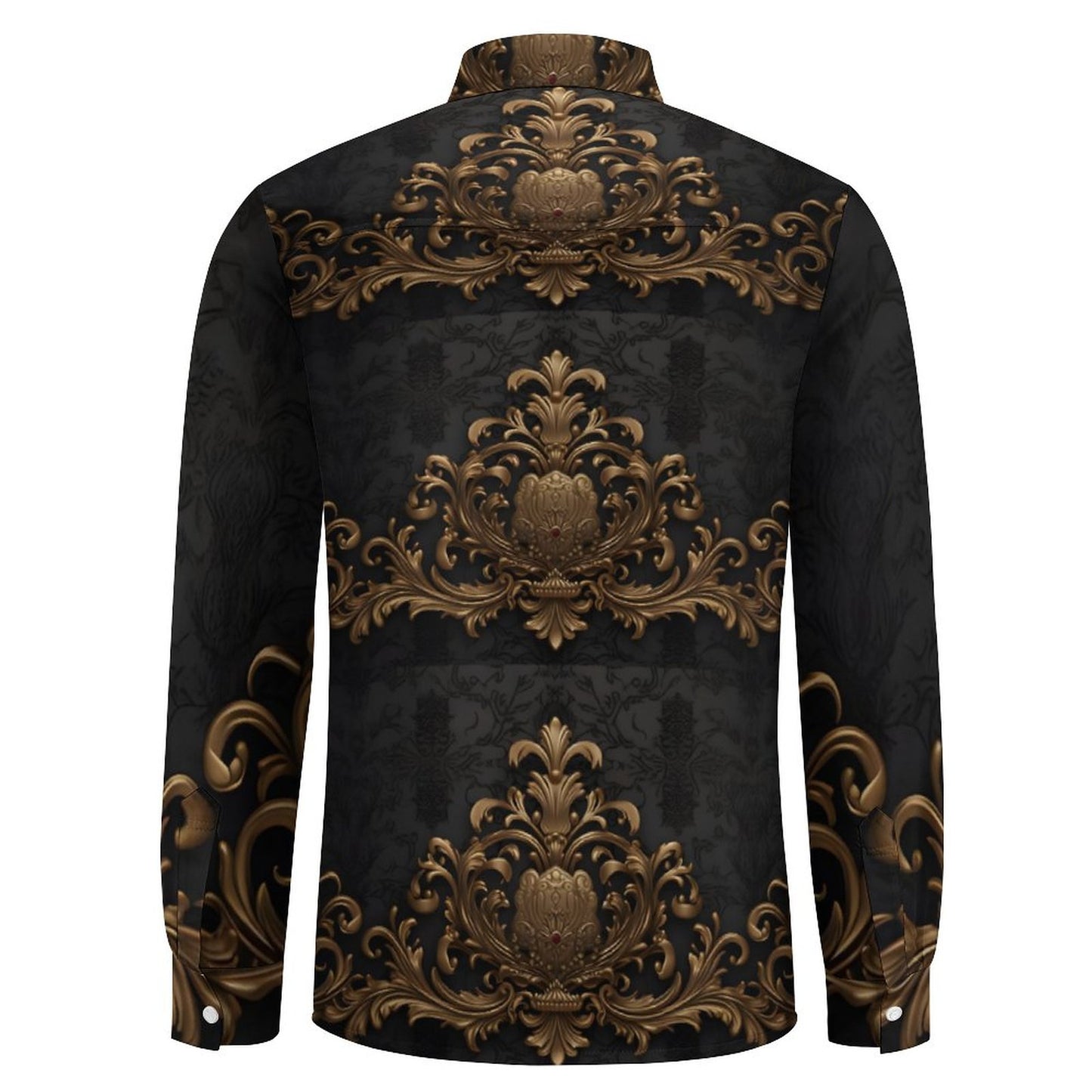 Men's Long Sleeve Shirt with Pocket LS (All-Over Printing)