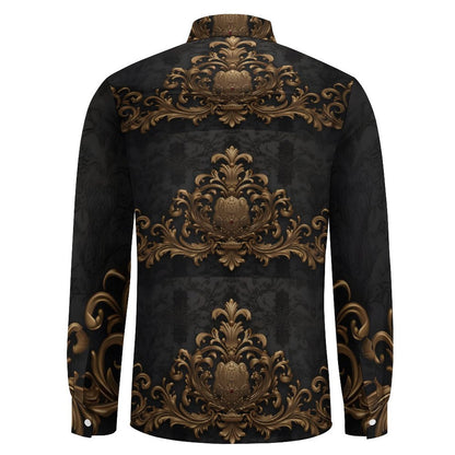 Men's Long Sleeve Shirt with Pocket LS (All-Over Printing)