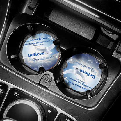 Car Coaster-BELIEVE