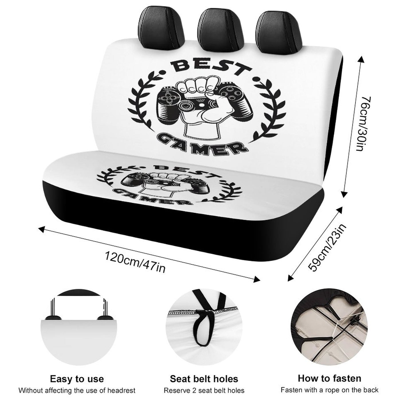 Back Seat Cover for Cars