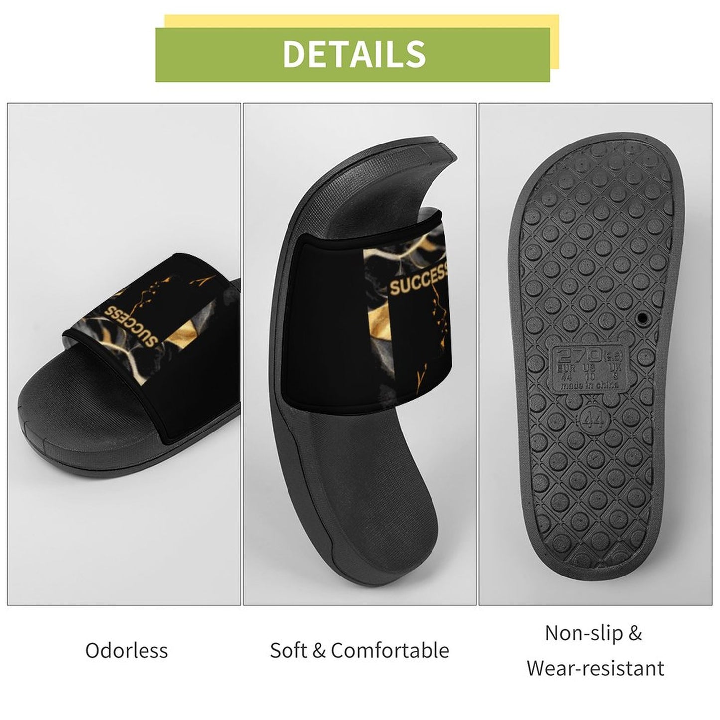Personalized Casual UnisexPVC Slippers