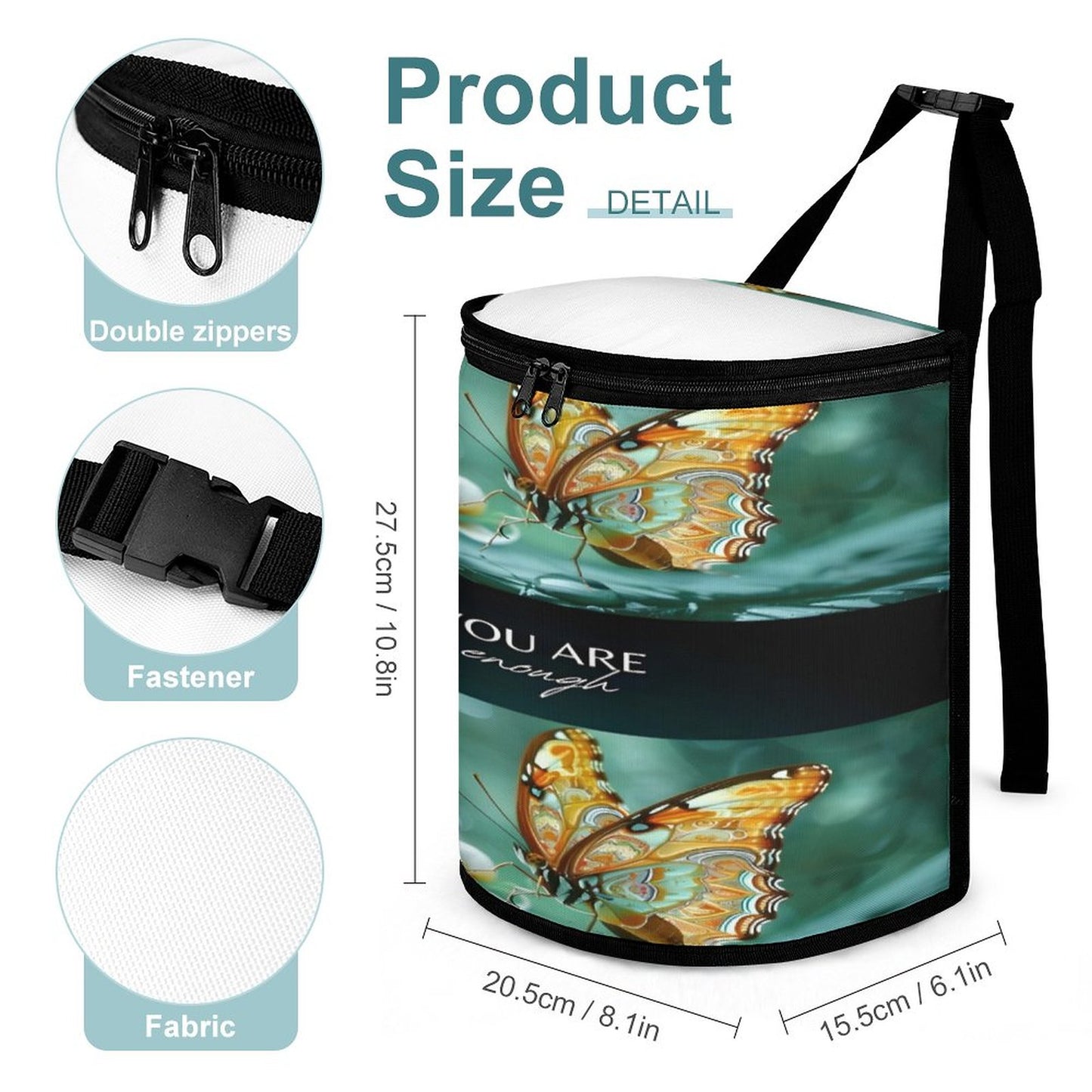 Collapsible Car Trash Bin