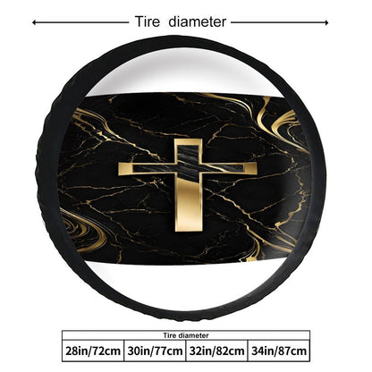 Leather Tire Cover(One-sided Printing)