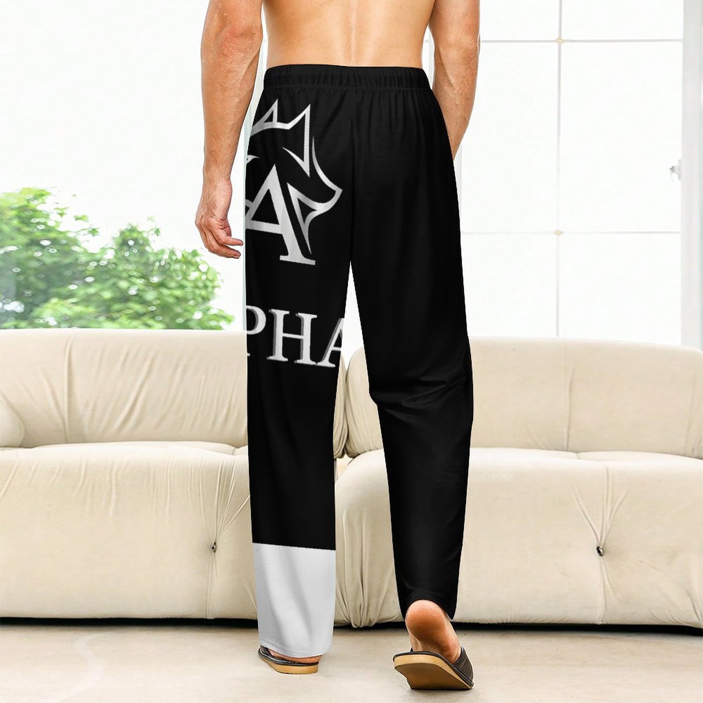 Men's Home Pajamas Pants EEP (All-Over Printing)