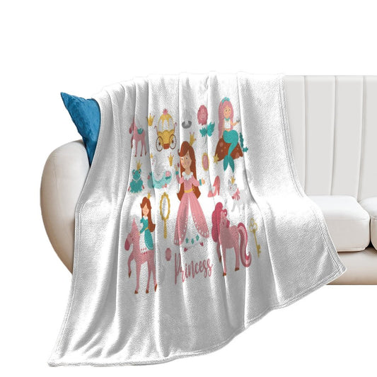 250gsm Flannel Throw Blanket-60"x80"