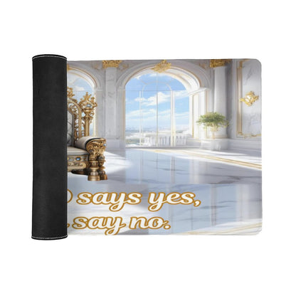 Large Desk Pad Protector with Stitched Edges-16x36 in/40x90cm