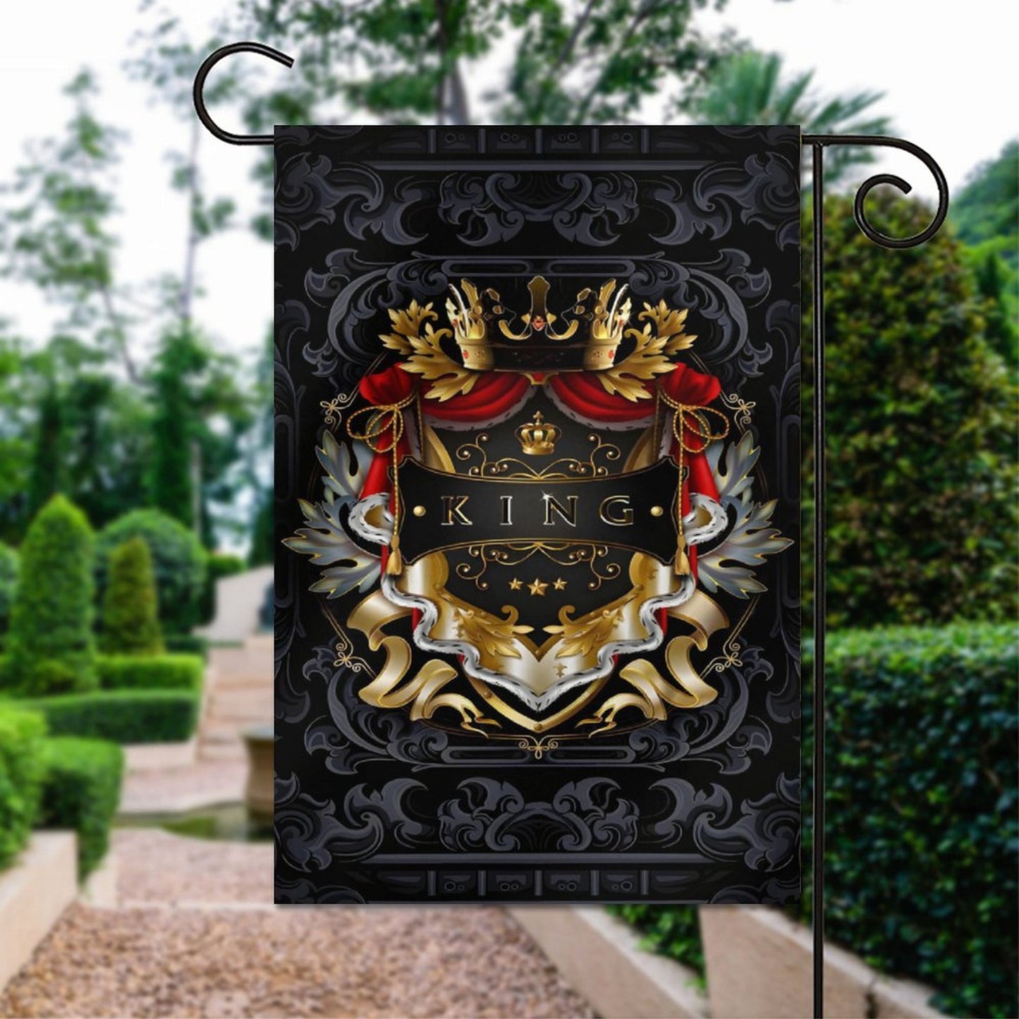 Garden Flag (2 Pics on 2 Sides)-12"x18"