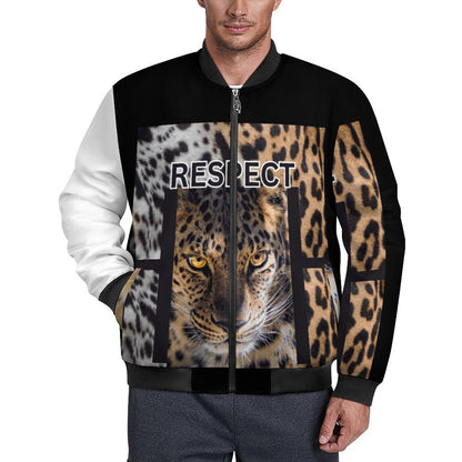 180gsm Zipper Bomber Jacket BMJ (All-Over Printing)