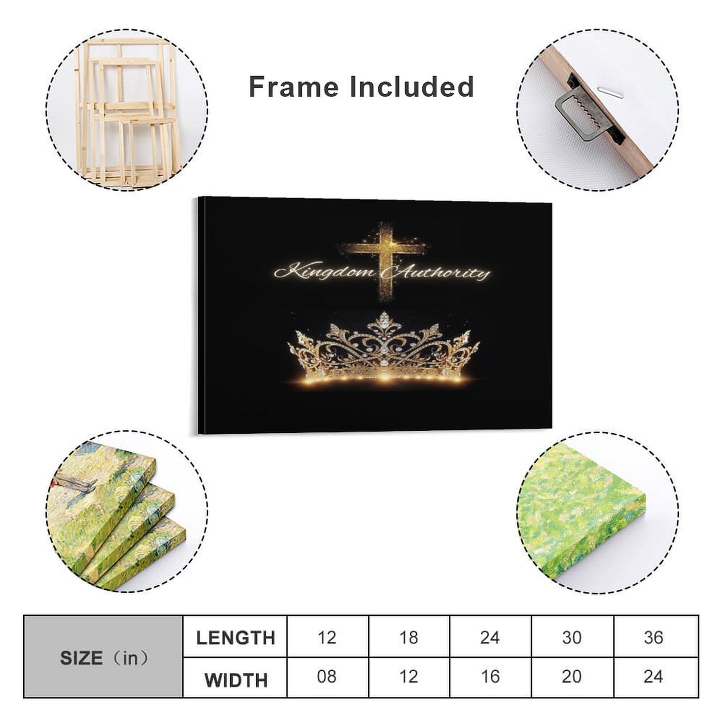 Hanging Poster (Horizontal 3:2)-12x18 inch/ 8x12 inch