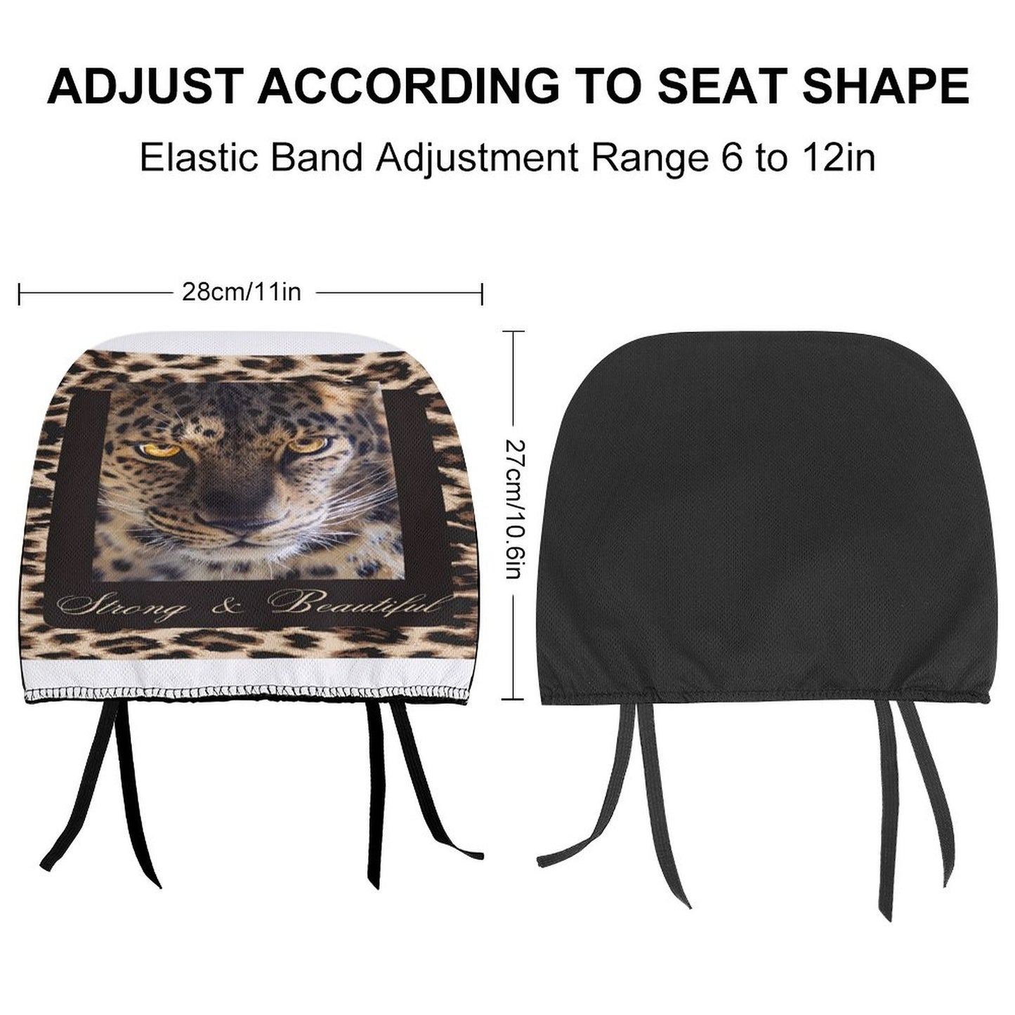 Custom Car Headrest Covers