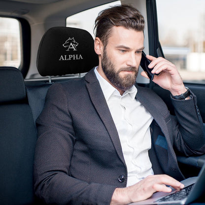 Custom Car Headrest Covers