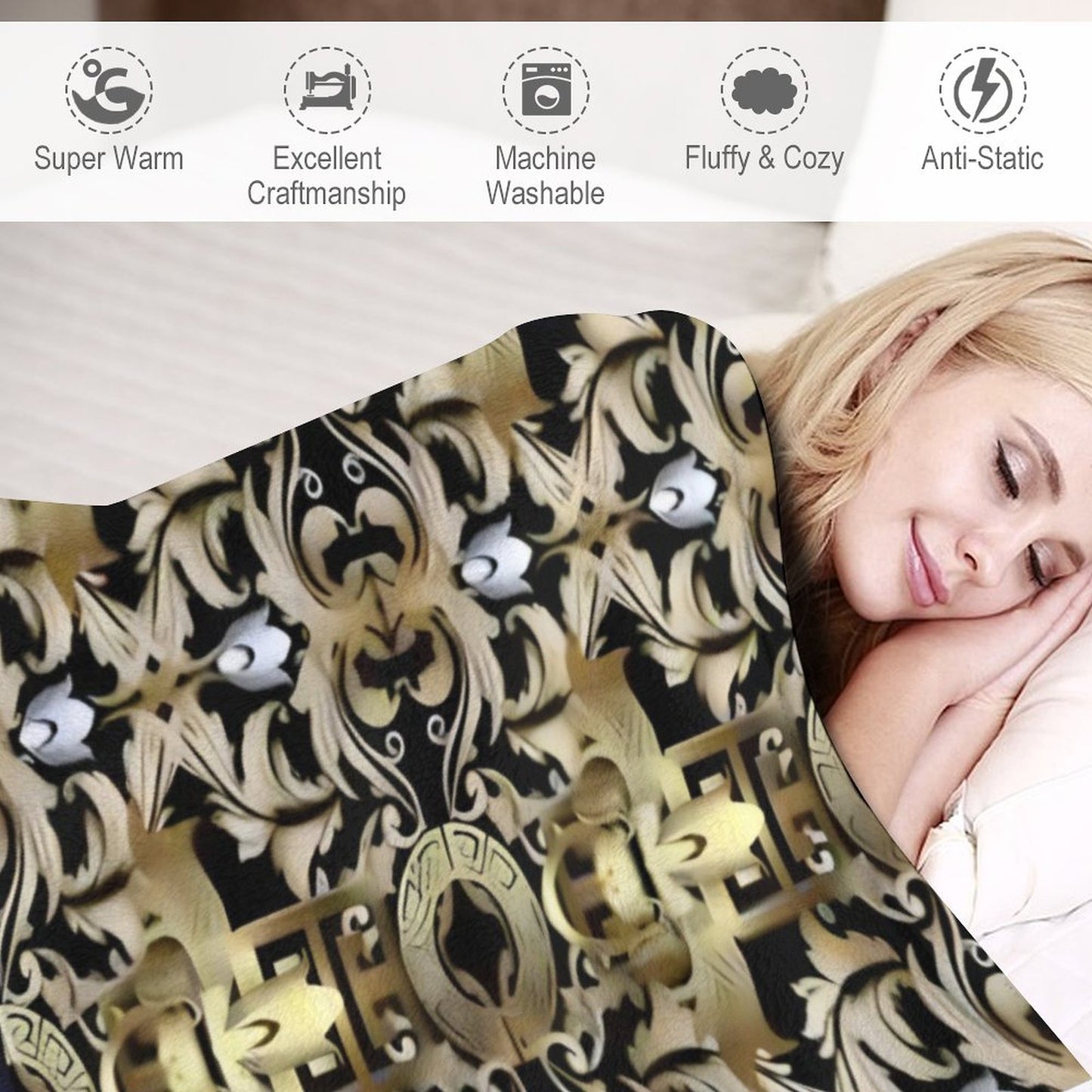 280gsm Flannel Blanket-60"x80" (Dual-sided Printing)