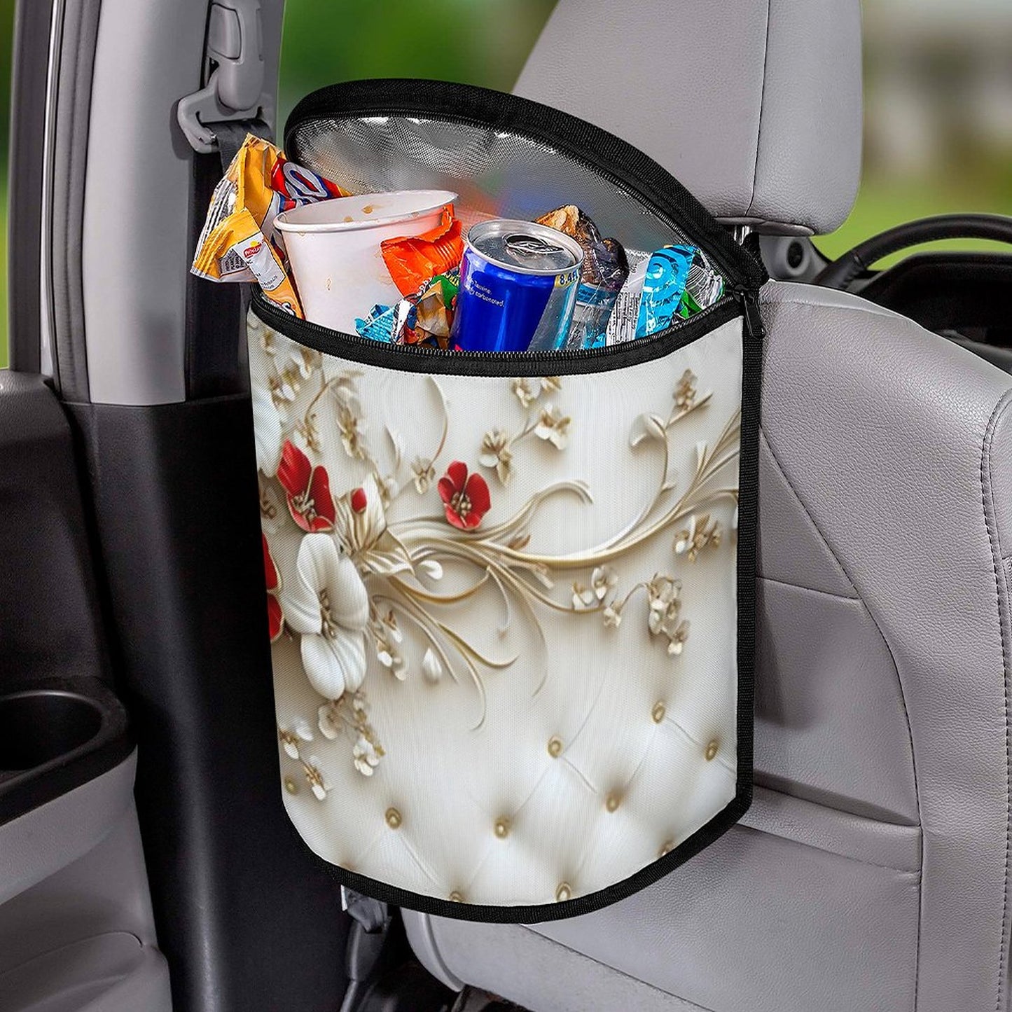 Collapsible Car Trash Bin
