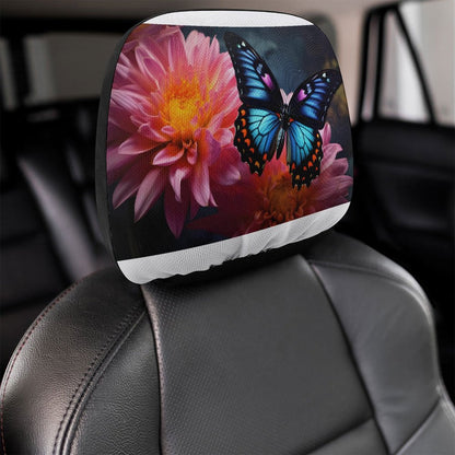 Custom Car Headrest Covers