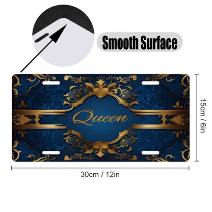Car License Plate-11.8”x5.9”