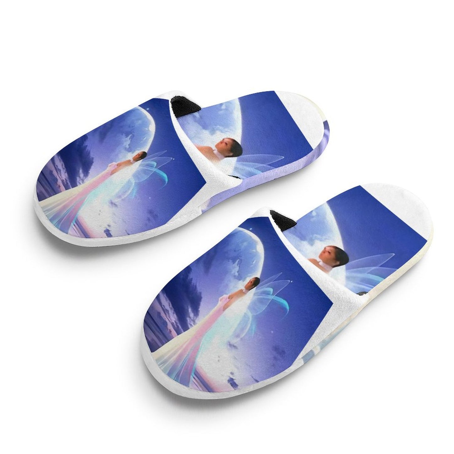 Flannel Children's Cotton Slippers (All-Over Printing)