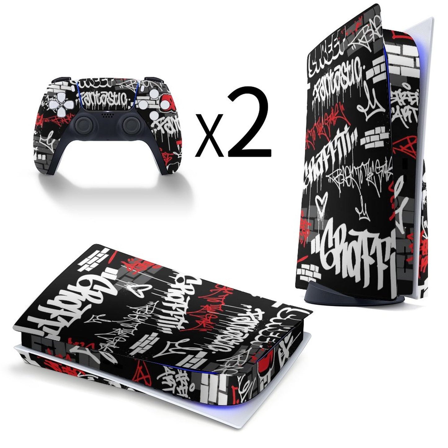 Custom PS5 Controller Stickers (Dis Version)