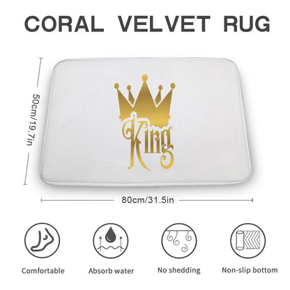 Coral Velvet Rug-19.7"x31.5"/50x80cm