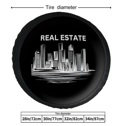 Leather Tire Cover(One-sided Printing)