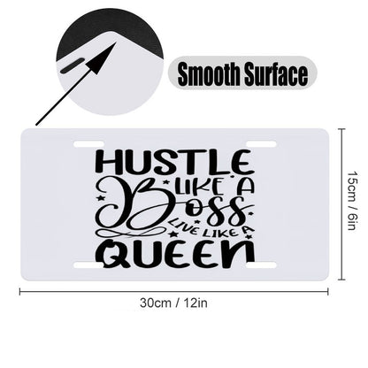 Car License Plate-11.8”x5.9”