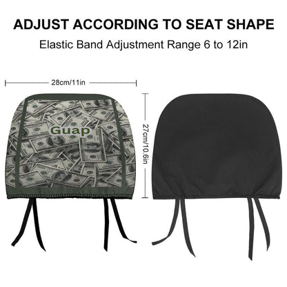 Custom Car Headrest Covers