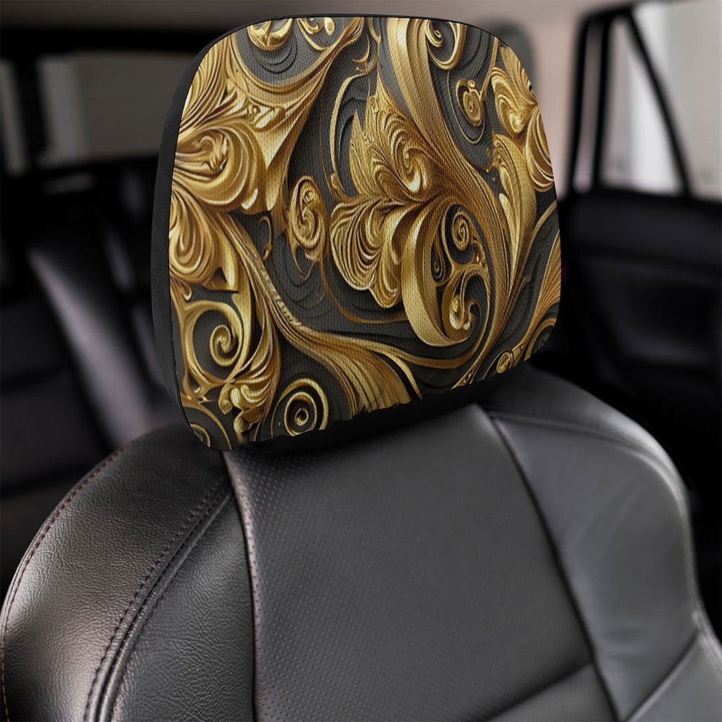 Custom Car Headrest Covers