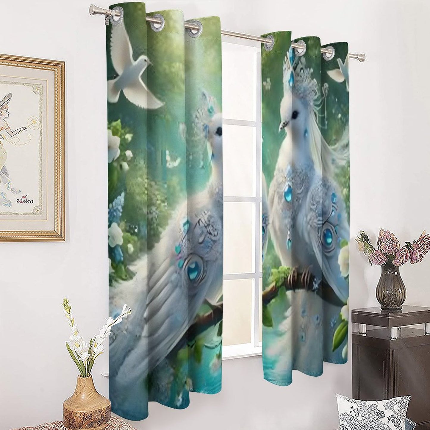 Grommet Curtain-52"x72"/ 132x183cm