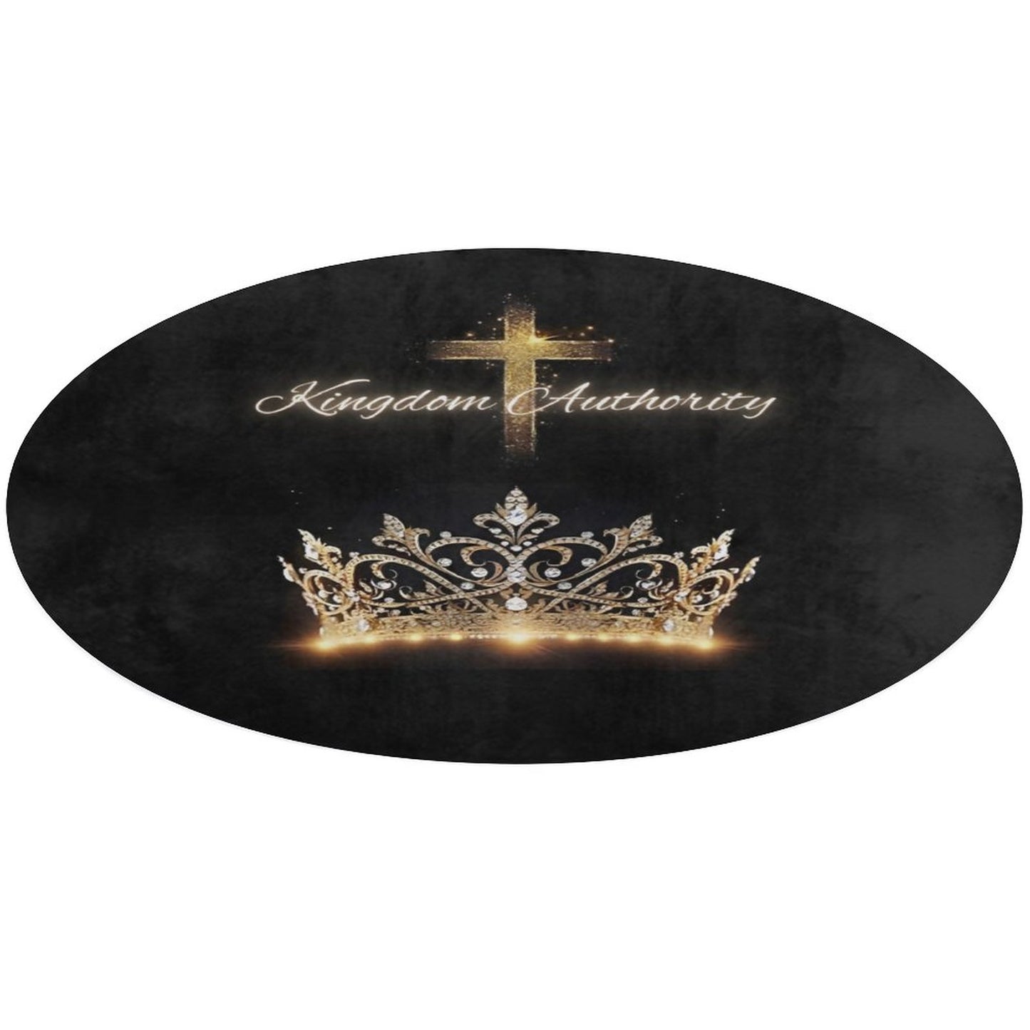 Round Coral Velvet Warm Floor Mat