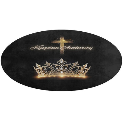 Round Coral Velvet Warm Floor Mat