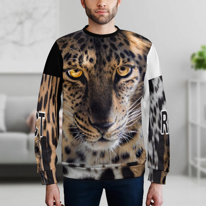 250gsm Round Neck Men's Sweatshirt 4T35 (All-Over Printing)