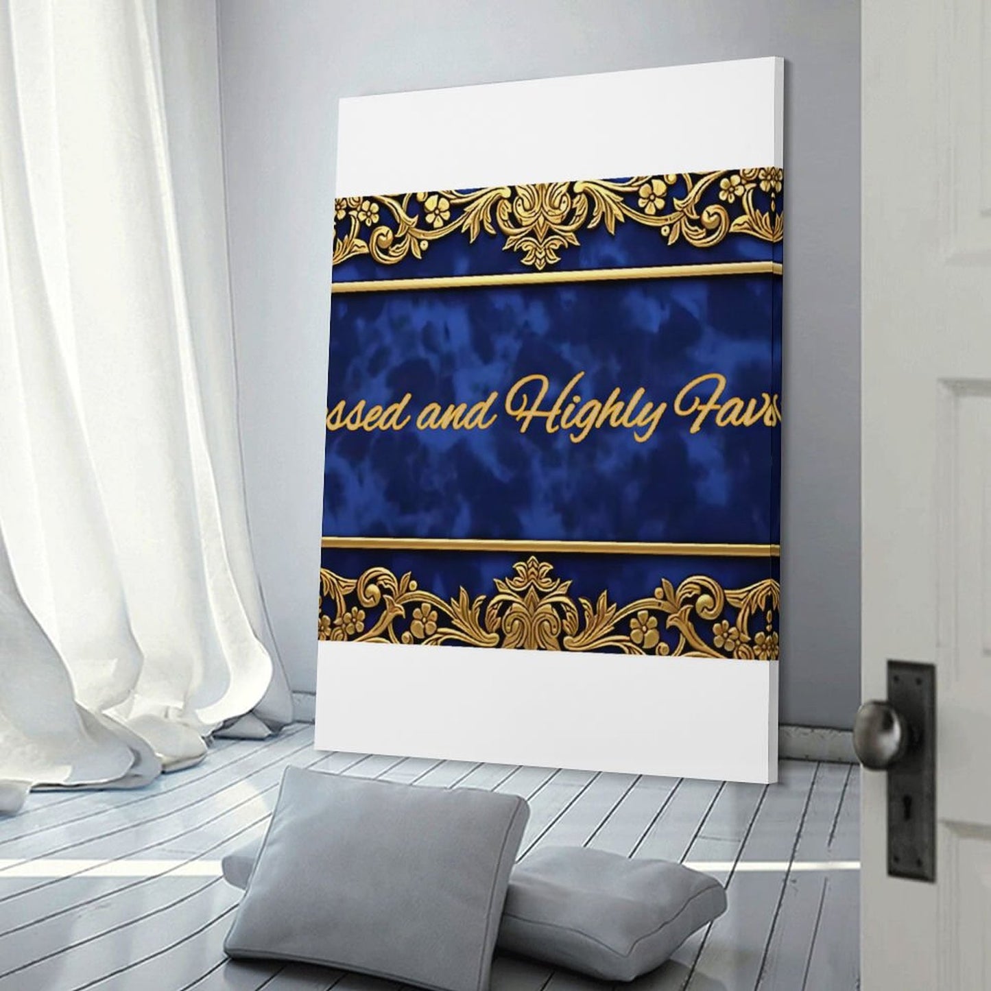 Framed Wooden Poster Hanging (Vertical 2:3)-8x12 inch