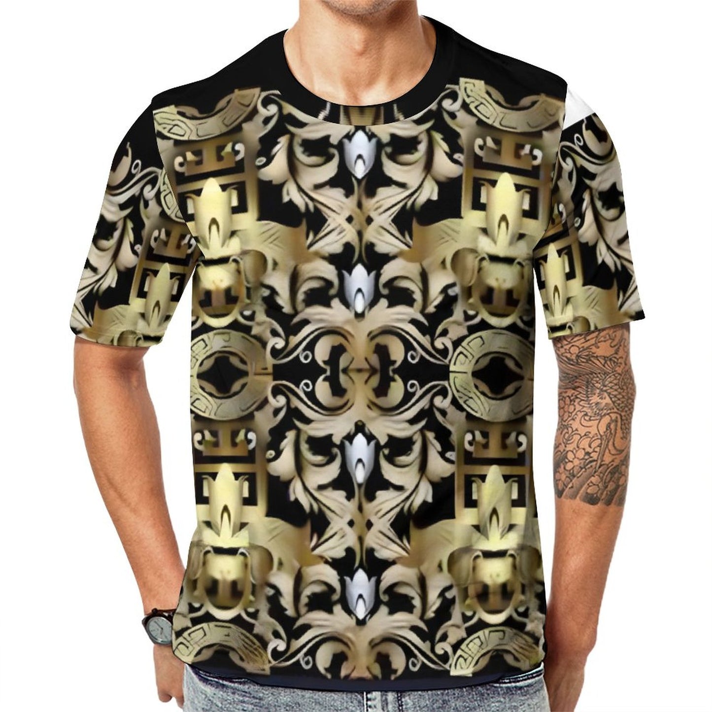 180gsm Men’s Halloween Shirts NT (All-Over Printing)