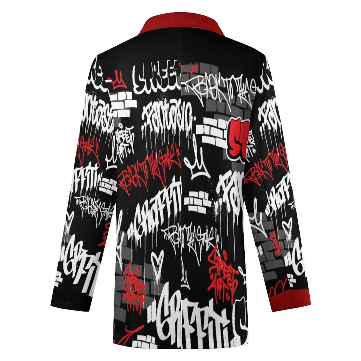 Women's Casual Blazer (All-Over Printing)