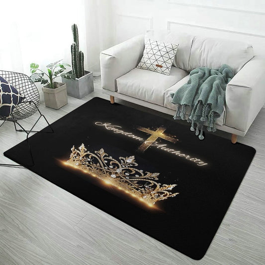 5x3' Coral Velvet Floor Mat for Home-60"x40"