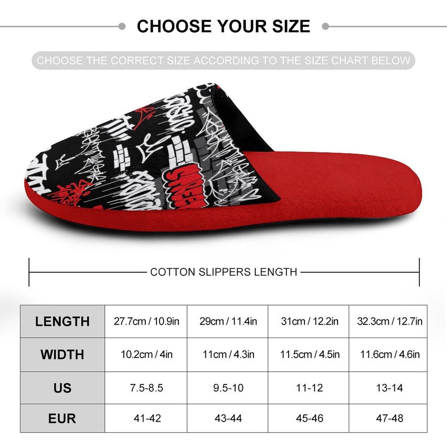 Flannel Men's Cotton Slippers