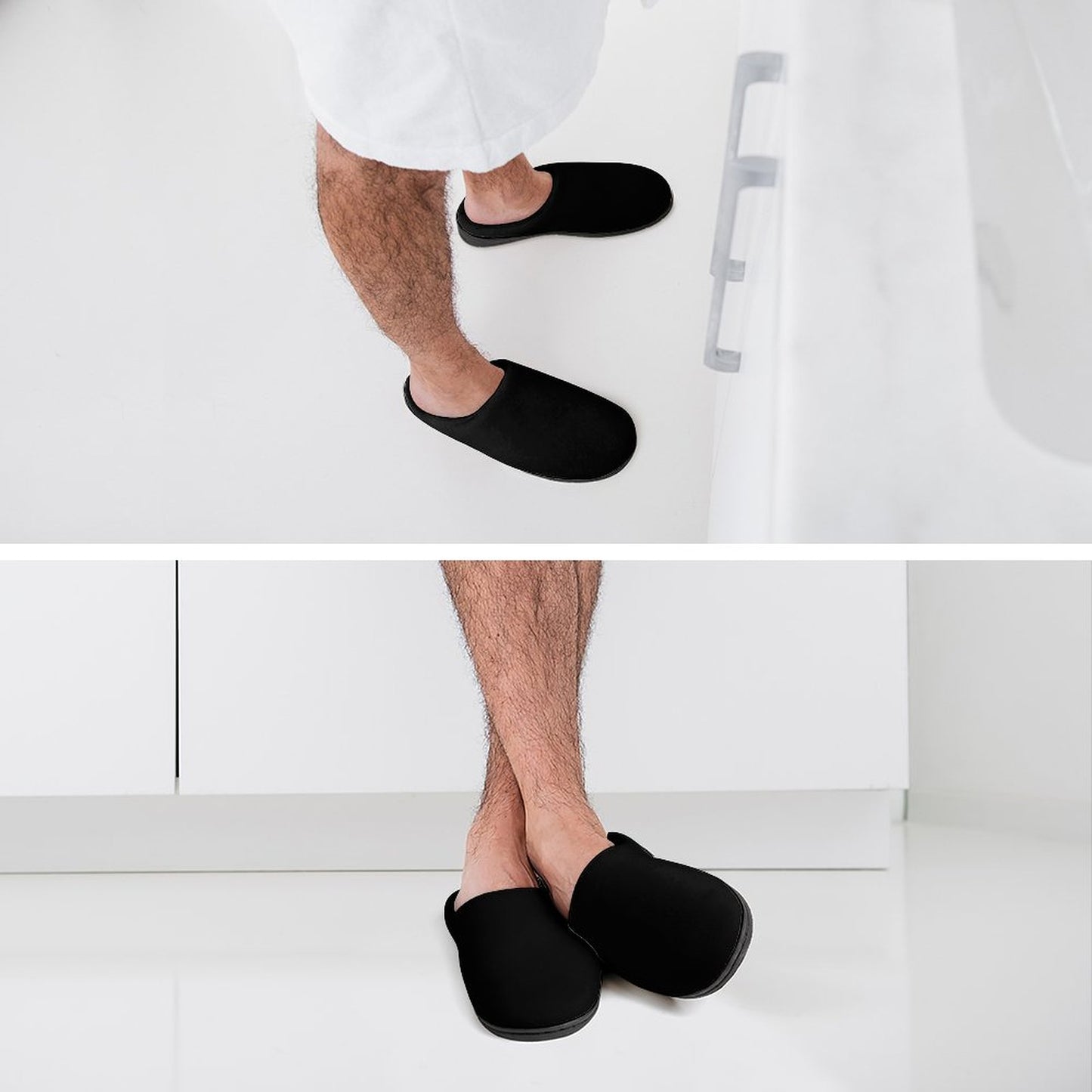 Personalized Men's Cotton Slippers (All-Over Printing)