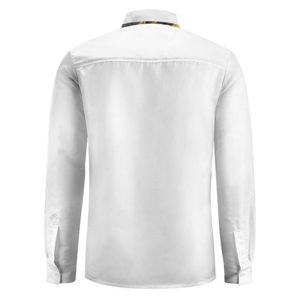 Men's Long Sleeve Shirt with Pocket(All-Over Printing)