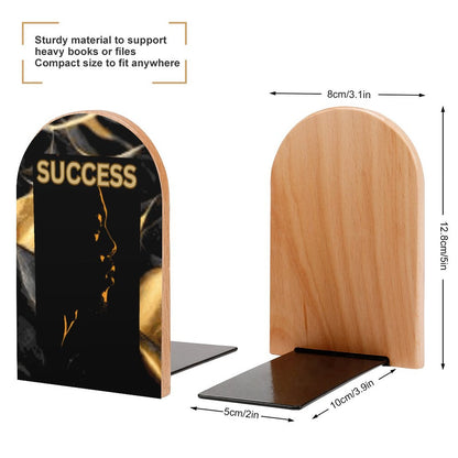 Wood Bookends (Set of 2)