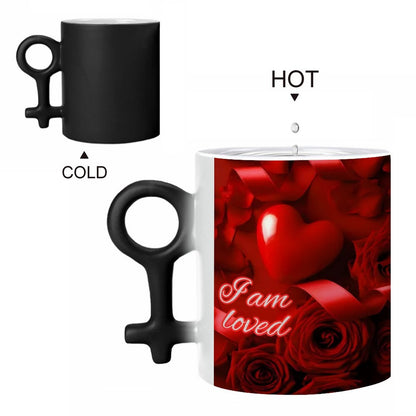 Couple Symbol Color-Changing Mug(One-sided Printing)