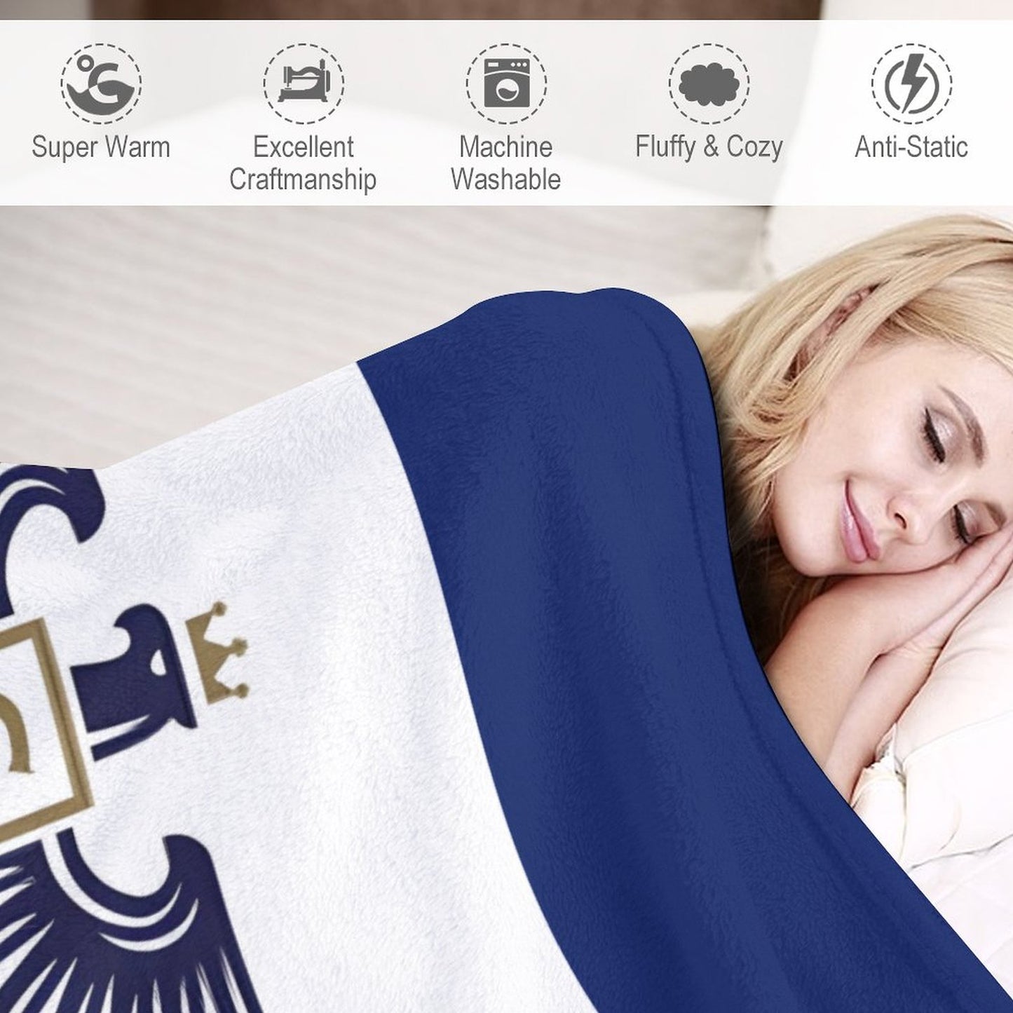 280gsm Flannel Blanket-60"x80" (Dual-sided Printing)